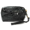 Women Casual Colorful Black Plaid PU Leather Tote Wallet Purse Card Holder Clutch