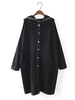 Women Casual Denim Hooded Long Sleeve Coat
