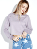 Women Casual Hollow Long Sleeve O-neck T-shirt
