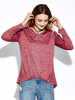 Women Casual Irregular Long Sleeve V-neck T-shirt