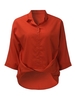 Women Casual Irregular Loose Long Sleeve Blouse