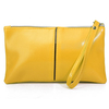 Women Casual Joint Pure Color PU Leather Phone Bag Card Bag Wallet