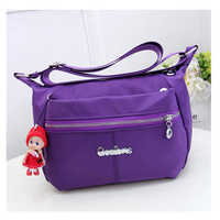 Women Casual Multi-pocket Nylon Waterproof Bag Shoulder Bags Crossbody Bags