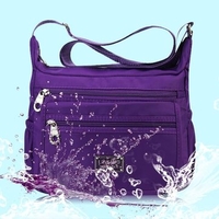 Women Casual Multi-pocket Nylon Waterproof Shoulder Bags Crossbody Bags