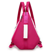 Women Casual Nylon Backpack Lightweight Chest Bag Shoulder Bags