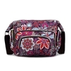 Women Casual Nylon Flower Printing Shoulder Bags Light Outdoor Crossbody Bags