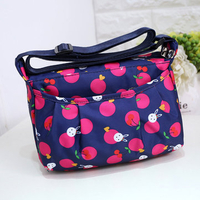 Women Casual Nylon Geometric Figure Pattern Multi-pocket Lightweight Shoulder Bags Crossbody Bags