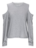 Women Casual Off-shoulder Long Sleeve O-neck T-shirt