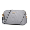 Women Casual PU Leather Crocodile Shoulder Bag Envelope Crossbody Bag