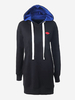 Women Casual Solid Color Long Sleeve Hooded Hoodie
