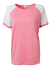Women Casual Solid Color Short Sleeve Lace Patchwork T-shirt