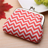 Women Casual Stripe Coin Bags Mini Bag Card Bags