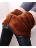 Women Casual Stripe Thicken Slim Legging
