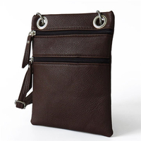 Women Casual Stylish Multi-zipper Shoulder Bags Crossbody Bags