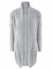 Women Casual Thicken Jacquard Long Sleeve Lapel Cardigan