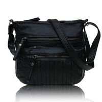 Women Casual Washable Leather Multi-pocket Shoulder Bags Crossbody Bags
