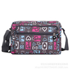 Women Casual Waterproof Dacron Printing Crossbody Bag Shoulder Bag