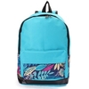 Women Causal Canvas Maple Leaf Backpack