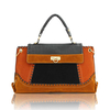 Women Contrast Color Casual Elegant Vintage Handbags Leisure Crossbody Bags