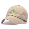 Women Cotton Breathable Embroidered Frogs Baseball Cap Casual Visor Snapback Hip Hop Hat