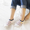 Women Cotton Cute Cartoon Embroidery AB Boat Socks Casual Invisible Ankle Socks