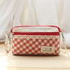 Women Cotton Lovely Style Wallet Phone Bag Card Bag Shoulder Bag Crossbody Bags