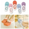 Women Cotton Sock Shallow-mouth Cute Cartoon Silicone Non-slip Socks