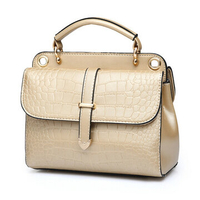 Women Crocodile Grain Casual Handbags Ladies Elegant Crossbody Bag