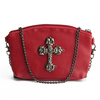 Women Cross Buckle Print Design Casual Elegant Crossbody Bags Leisure Shoulder Bags