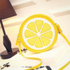 Women Cute Bags Lemon Pattern Lovely Shoulder Bags Crossbody Bags