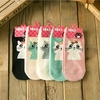 Women Cute Cotton Cartoon Socks Candy Bar Antenna Catwoman Socks