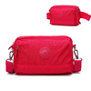 Women Dual-purpose Nylon Multifunctional Waist Bag Travel Outdoor Shoulder Bags Crossbody Bags