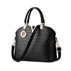 Women Elegant Alligator Pattern Pure Color Handbag Shoulder Bags Crossbody Bags