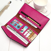 Women Elegant Envelope Wallet Purse PU Leather Portable Phone Bag