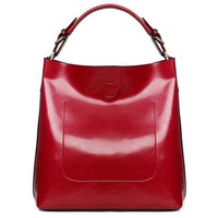 Women Elegant PU Leather 2 PCS Handbags Shoulder Bags Crossbody Bags