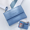 Women Elegant Short Wallet PU Leather Card Holder Coins Bag Purse