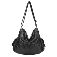 Women Elegant Soft Leather Crossbody Bag
