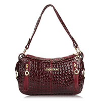 Women Elegant Stylish Alligator Pattern Totes Handbags Shoulder Bags Crossbody Bags
