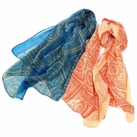 Women Ethnic Art Style Retro Bohemian Circle Plaid Scarves Cotton Shawls Scarf