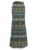 Women Ethnic Printed Package Hip High Waist Slim Skirts