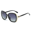 Women Fashion Polarized Anti-UV Sunglasses Luxury Casual Metal Frame Eyeglasses