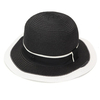 Women Fedora Summer Straw Cap Wide Brim Floppy Sunhat