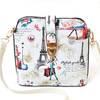 Women Floral Print Lovely Crossbody Bag Vintage Sweet Shoulder Bags