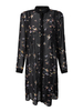 Women Floral Printed Sheer Beach Chiffon Kimono Cardigan