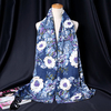 Women Flower Ethnic Style Cotton Scarf Floral Printing Wrap Shawl