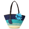 Women Flower Rattan Beach Shoulder Bag Handbags
