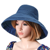 Women Foldable Summer Anti-UV Beach Fisherman Hats Casual Wide Brim Sunshade Bucket Hat