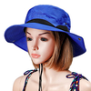 Women Foldable Sunshade Fisherman Bucket Hat Outdoor Travel Climb Breathable Cap