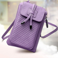 Women Genuine Leather Crossbody Bag Phone Bag Mini Crossbody Bag