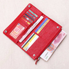 Women Genuine Leather Long Wallet Card Holders Phone Bag Purse